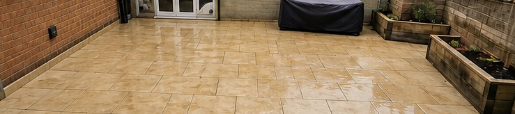 Patio Cleaning — after